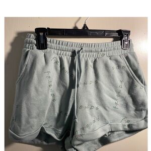 Friends Green Women's Shorts